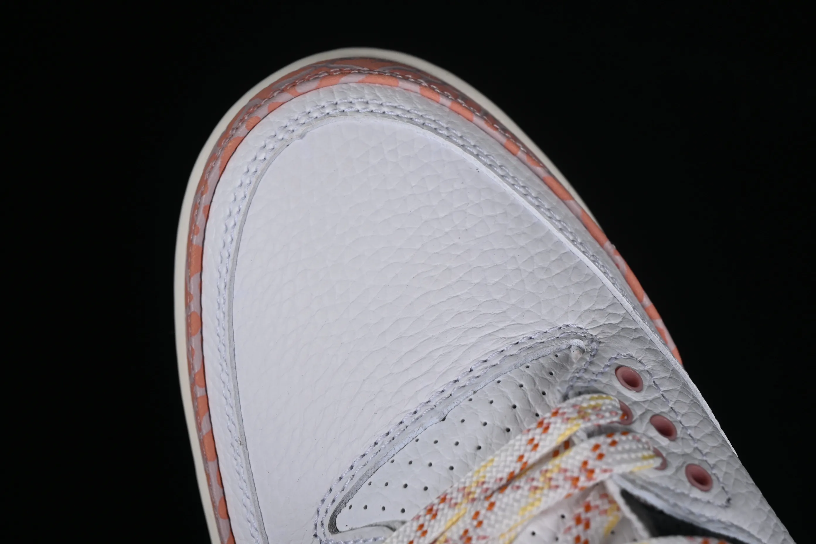 All categories Air Jordan Jordan series basketball shoes Air Jordan 3 Air Jordan 3 GS "Red Stardust" AJ3 Joe 3 new white pink flower 441140-100